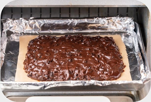 トースターで30~40分焼く