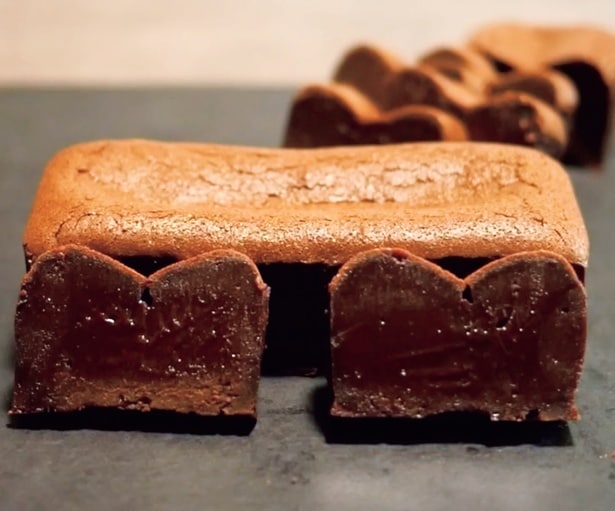 材料4つのテリーヌ・ショコラ