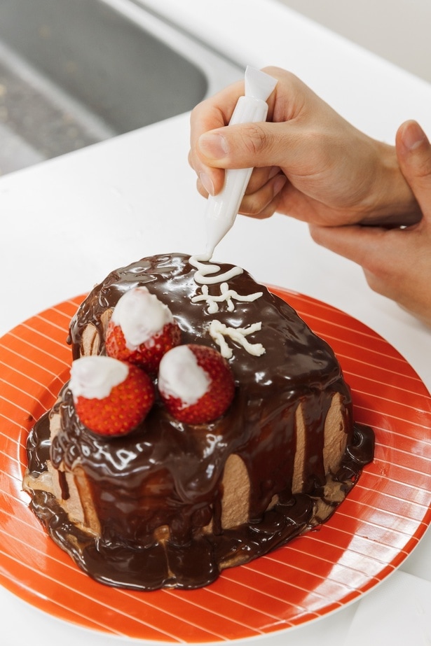 最後に「ハートも書かせて!」と小山さん