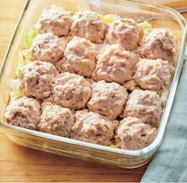 レンジで7分！豆腐入り「ふわふわつくね」が作り置きに最強だった。たんぱく質不足も解消【ハル式満腹ダイエット】