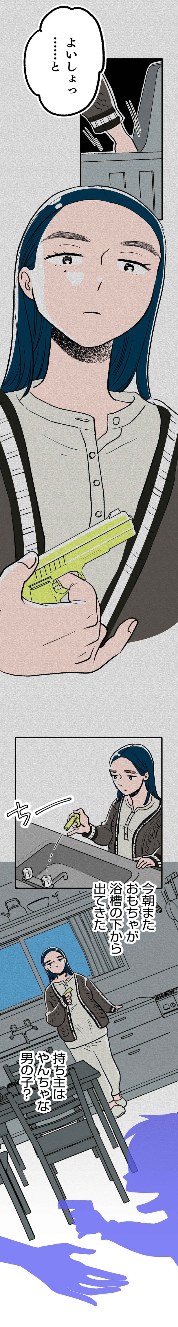 持ち主はやんちゃな男の子？