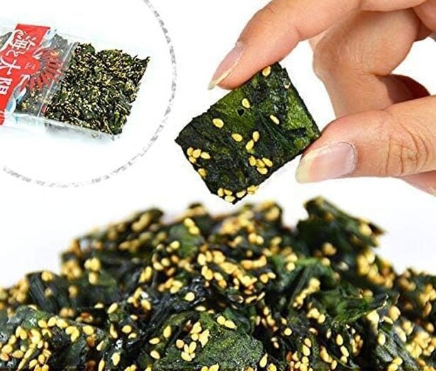 パリパリさくさく!わかめせんべい