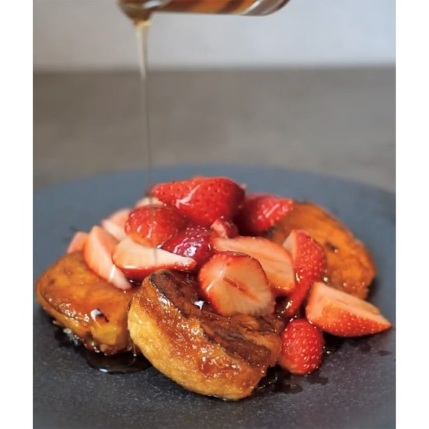 遅く起きた朝のフレンチトースト