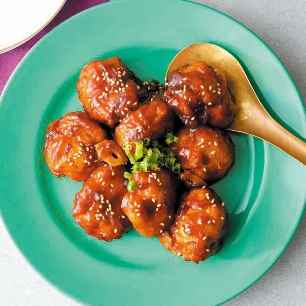 市販の唐揚げを使って時短！簡単中華風おかず【唐揚げの甘酢あんかけ】