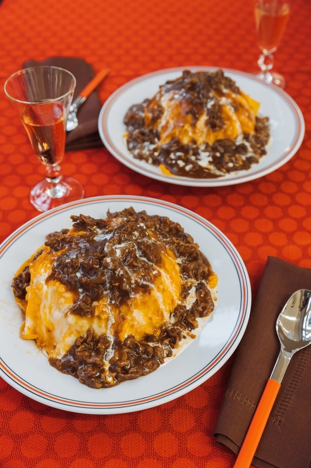 洋食屋さんのような満足感のある一皿です♪