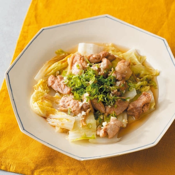 ふんわり鶏肉と白菜の甘みが優しい味わい【白菜蒸し鶏】