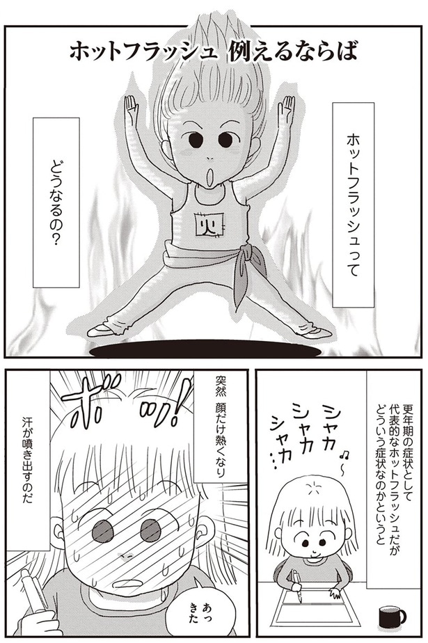 ホットフラッシュってどうなるの？