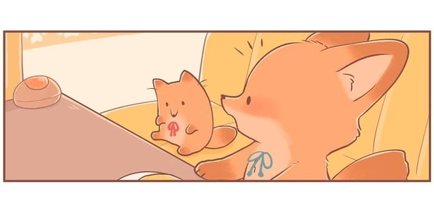 一緒なら美味しさも倍！幸せな気持ちを分かち合うきつねちゃん | ママテナ