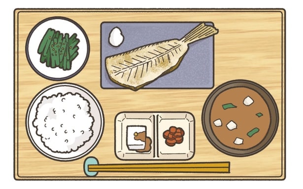 かみごたえがあるものを一口20~30回かんで食べる