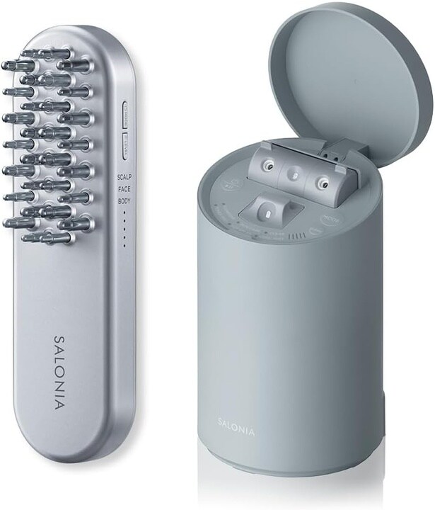 SALONIA EMS リフトブラシ & ピュアブライト スチーマー セット