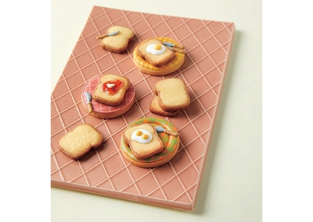 ミニチュアのようなかわいさ！食パンアイスボックスクッキー