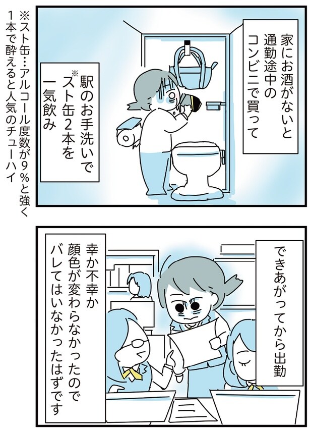 できあがってから出勤