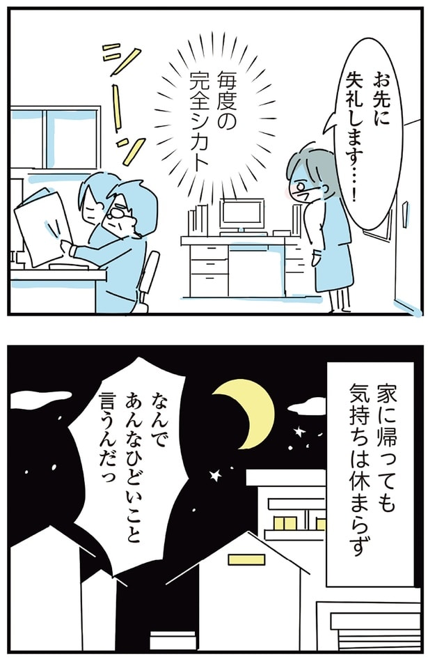 家に帰っても気持ちは休まらず