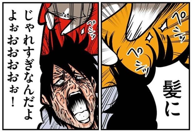 じゃれすぎなんだよよぉおおおおぉ！