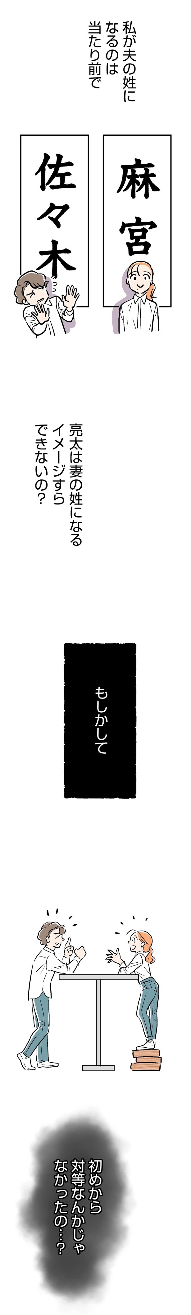 初めから対等なんかじゃなかったの…?