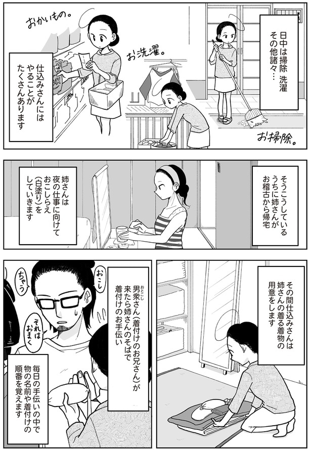 日中は掃除 洗濯その他諸々…