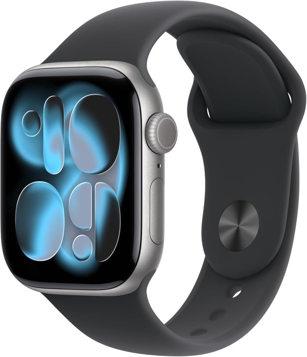 Apple Watch Series 11(GPSモデル)- 42mmスペースグレイ