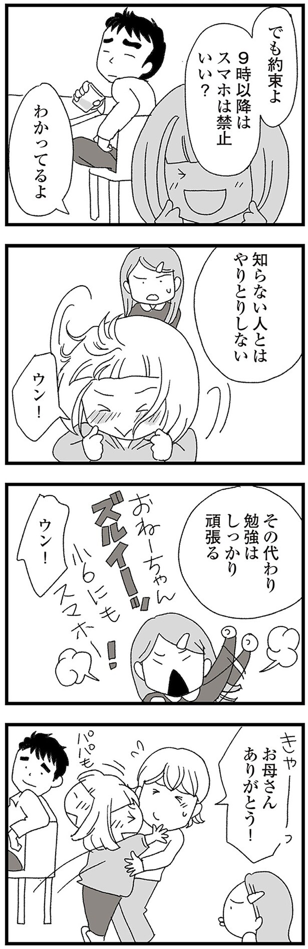 知らない人とはやりとりしない