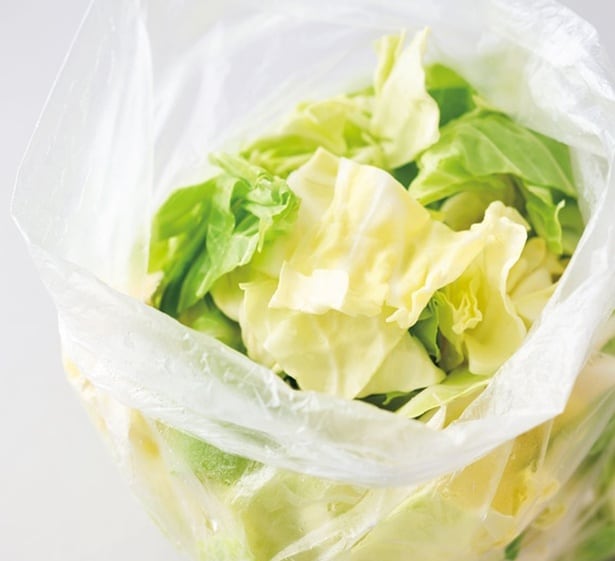 切ったキャベツは3～4日以内に使い切ってください