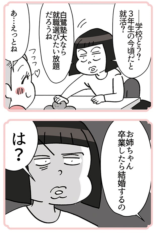 卒業したら結婚するの