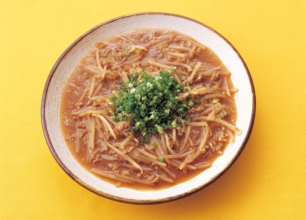 麻婆もやし（料理・石原洋子、撮影・木村拓）