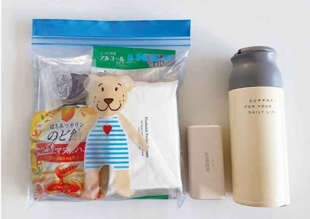 奥村さんの場合:トータル200g(マイボトルを除く)