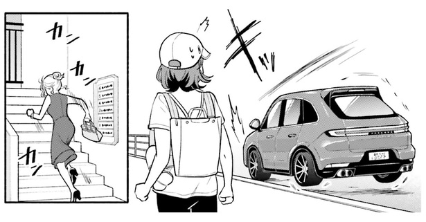 エレベーターじゃなくて階段?