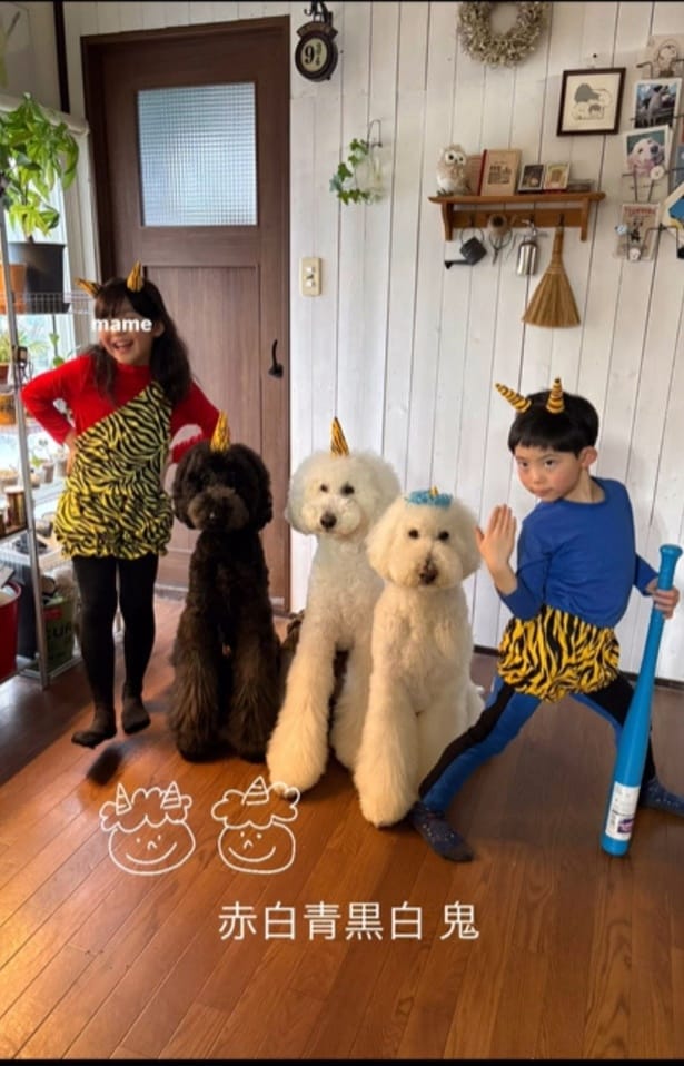 みんなで恵方巻をつくります▶大好きなワンちゃんたちのために…(⇒次へ)