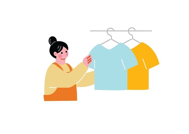 洗濯物は部屋干しが基本。外干しするなら早朝に