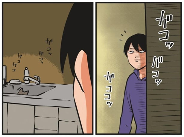 飼い主が見たのは怪奇現象?排水口の蓋が床に落ちる謎が解けた瞬間