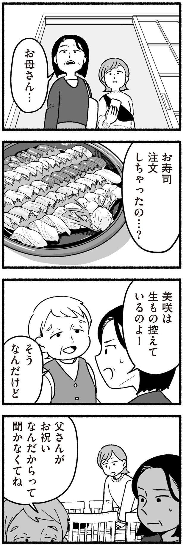 お寿司注文しちゃったの…？
