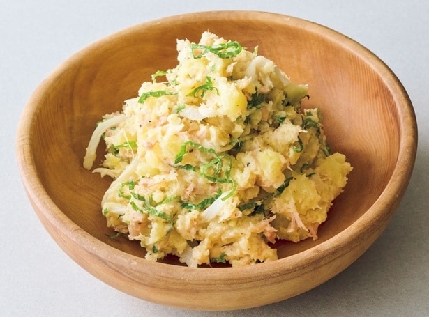 レンチンじゃがいもですぐ作れる「ツナ入りポテサラ」