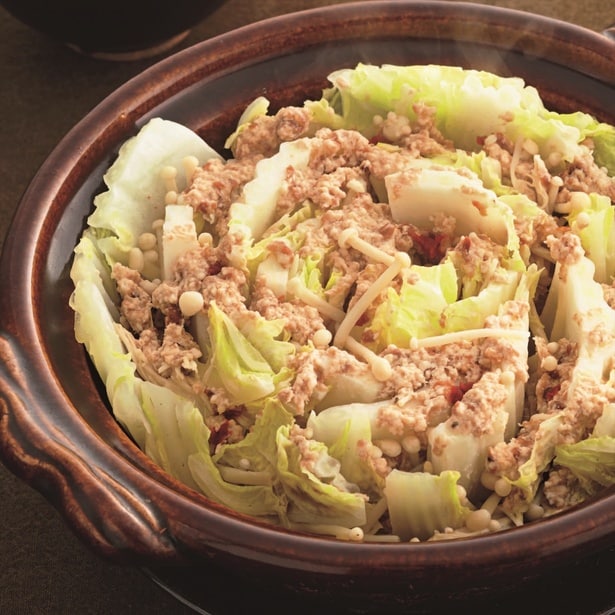 あったかスープごといただく白菜のおかず＜満足かさ増し！ひき肉編＞