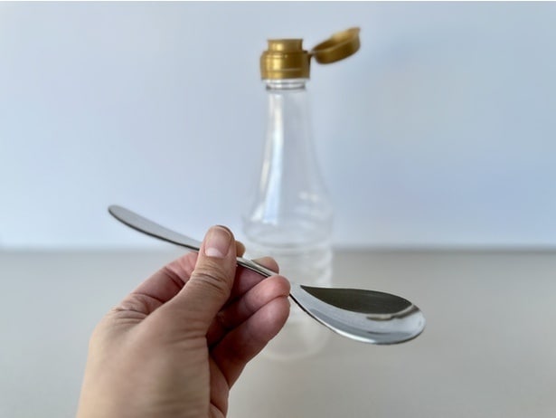 準備するものはスプーンだけでOK!(▶次へ)