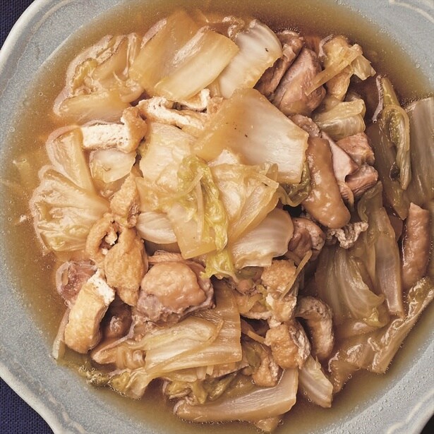 【白菜1/4使い切り！】とり肉をあわせた“カサ増し”おかず