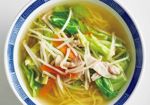 もやしのタンメン（料理・市瀬悦子、撮影・鈴木泰介）