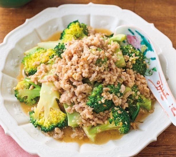 調理当日はブロッコリーに火を通す分時短できる