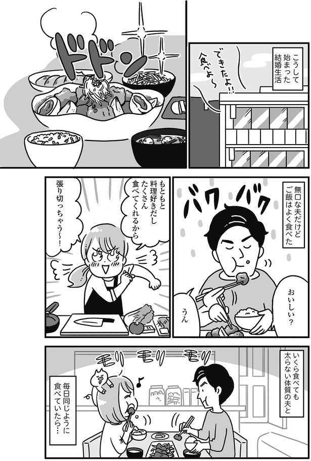 こうして始まった結婚生活