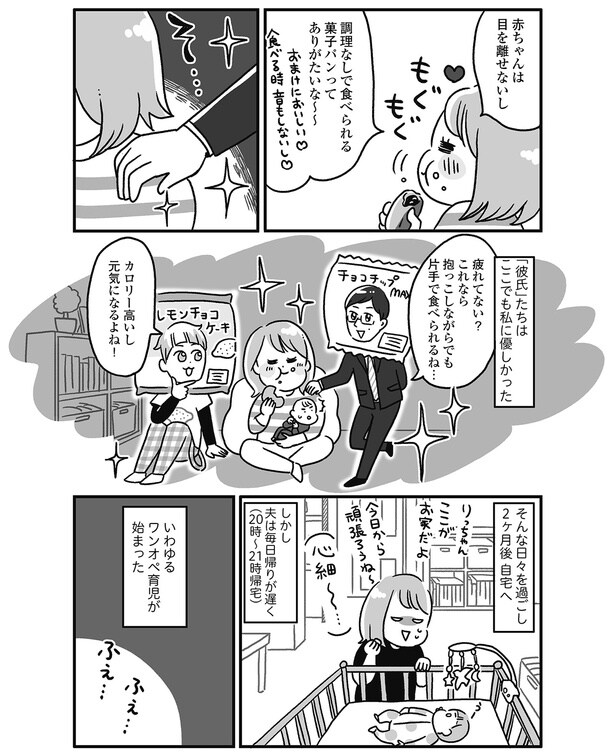 ワンオペ育児のはじまり