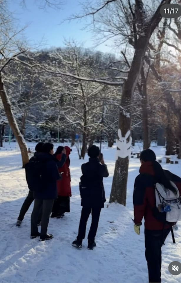 札幌には作品を毎年楽しみにする人もいるそう▶雪なのではかない一面も(⇒次へ)