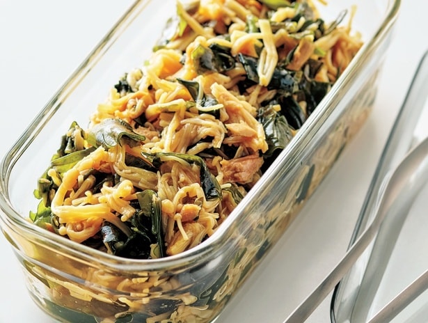 腸活わかめツナえのき