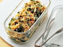 不足しがちな食物繊維。「腸活わかめツナえのき」をごはんにのっけておなかすっきり♪【ハル式満腹ダイエット】