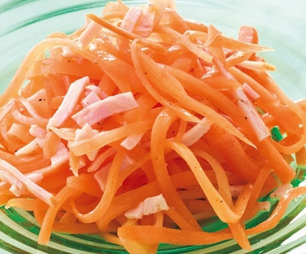 「ハム入りキャロットラぺ」