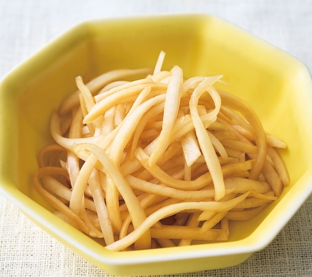 ポン酢に漬けて