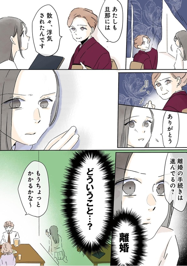 離婚の手続きは進んでるの？