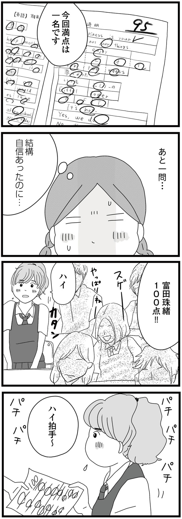 結構自信あったのに…