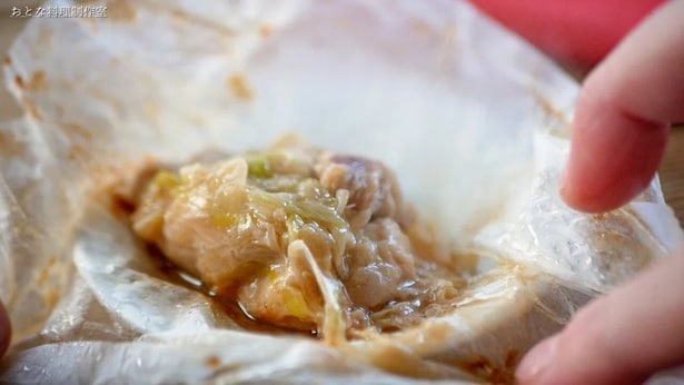 中はふっくらジューシー