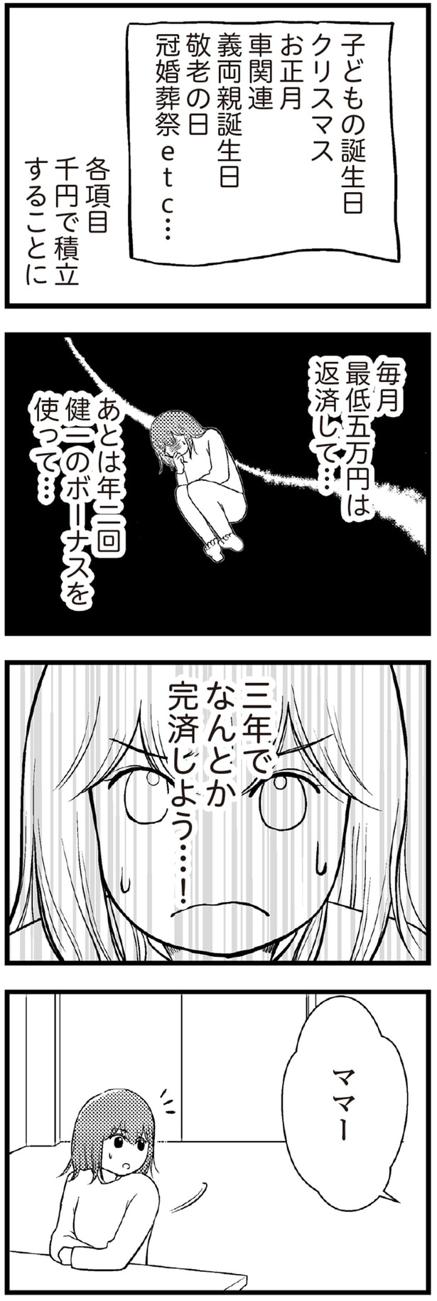 三年でなんとか完済しよう…！