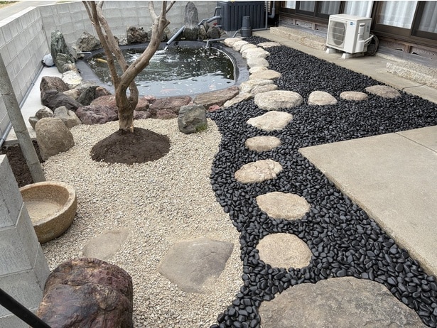 鼓太郎さんはお庭造りもされてるのだそう▶錦鯉もお庭もとっても豪華！！（⇒次へ）