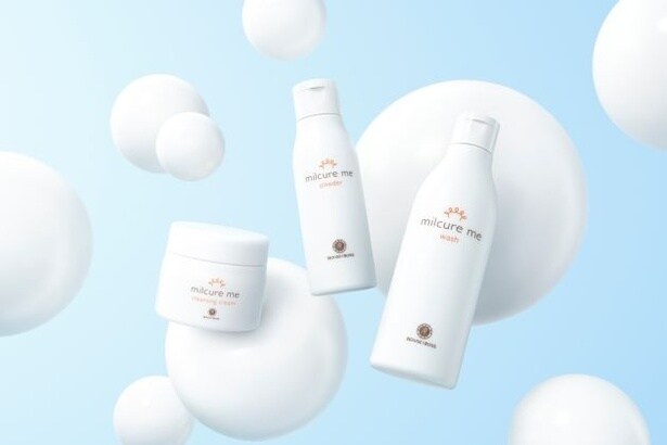 洗うたび「ちょっとイイ肌」に！伝説のミルキュアがパワーアップ。自分仕様にカスタムできる『ミルキュア ミー』で、忙しい朝も至福のスキンケアタイムへ